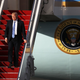 President Donald Trump arrives on Air Force One at the Palm Beach International Airport to spend Easter weekend at Mar-a-Lago in West Palm Beach, Fla., on April 13, 2017. (Joe Raedle/Getty Images)